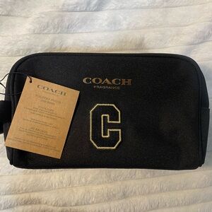 Unisex Coach Black storage Bag